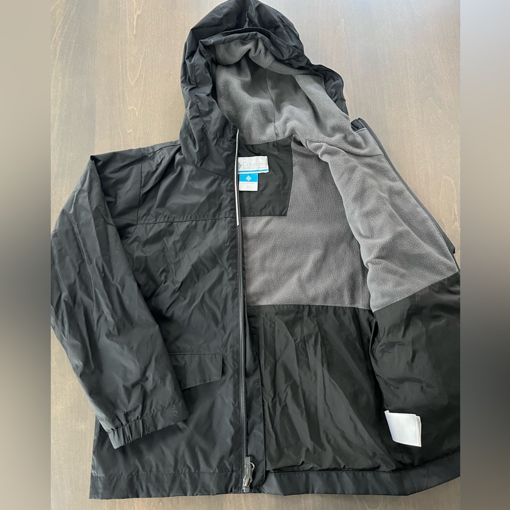 Columbia black 6/7 jacket